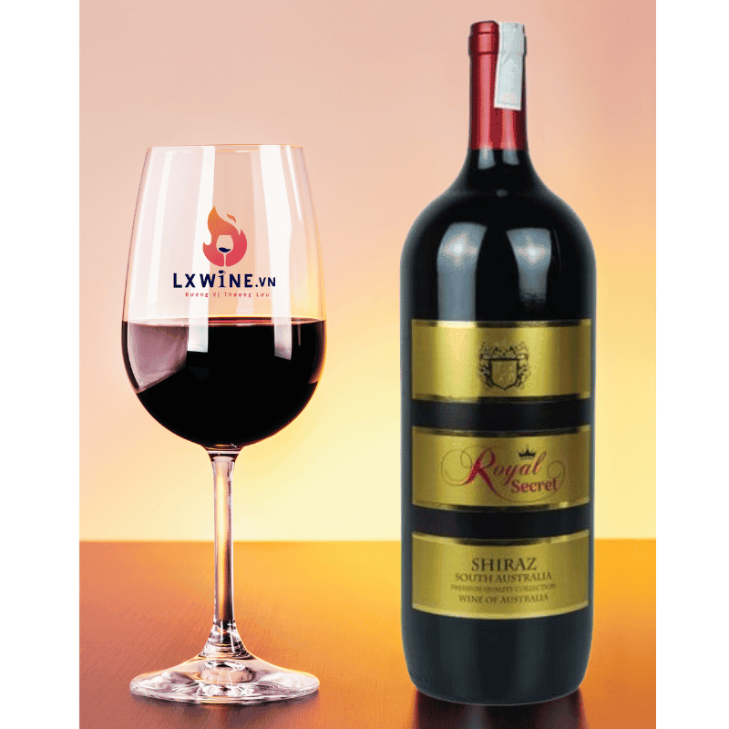 Rượu vang đỏ Royal Secret Shiraz 1500ml